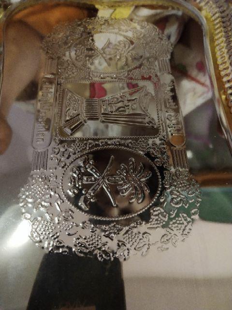 Nampan Emas Ukir Pegangan S Baki Tempat Makanan Oleh Oleh Haji Dan Umroh