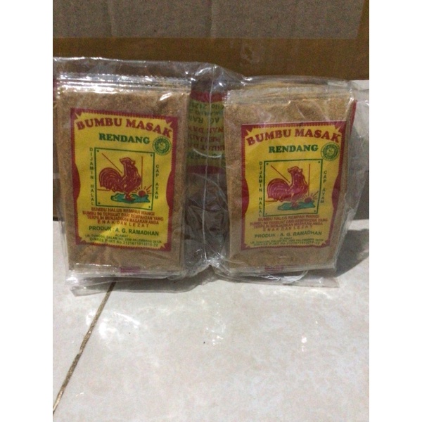 

bumbu masak ayam rendang