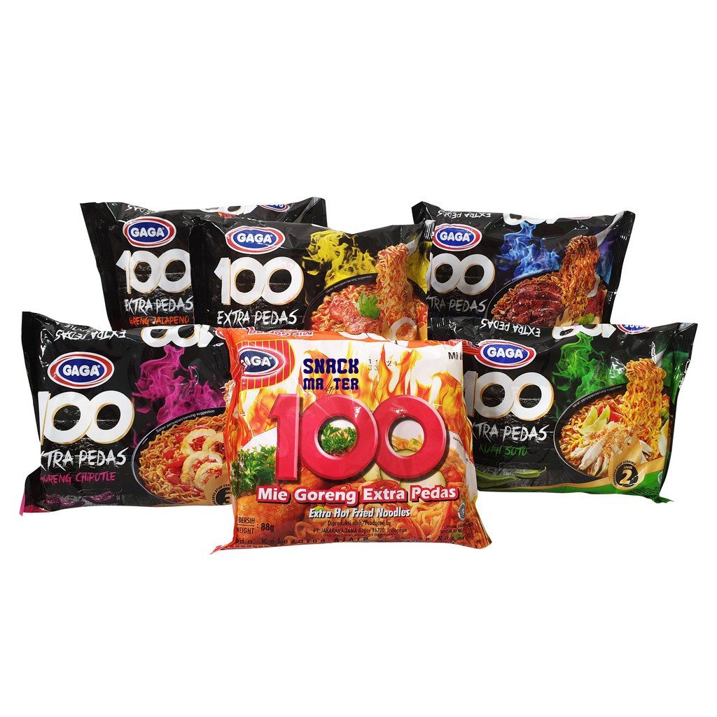 

Mie Gaga 100 Extra Pedas - Netto 85gr
