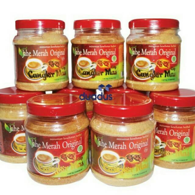 

Jahe Merah Original Cap Cangkir Mas Toples - Minuman Kesehatan Herbal