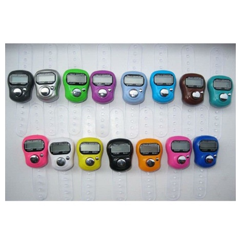 TASBIH DIGITAL MINI TALLY COUNTER ALAT HITUNG TASBEH DIGITAL WARNA WARNI [SWEETSPACE]