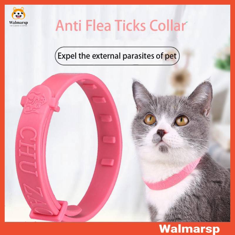 Kalung Pelindung Kutu Adjustable Untuk Anjing Dan Kucing Peliharaan