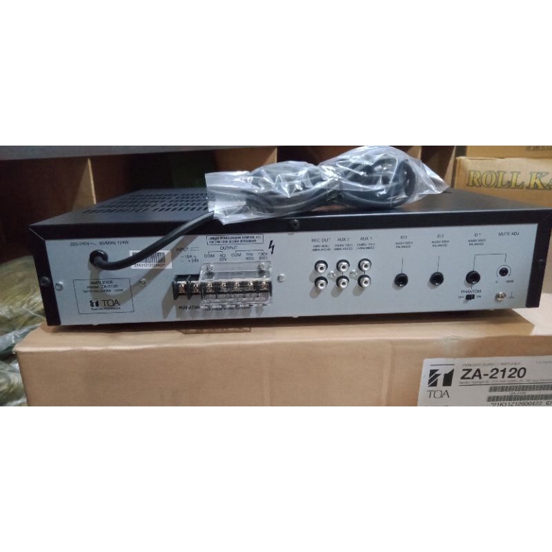 Ampli Toa/Ampli toa masjid/Mixer Amplifier ZA-2120