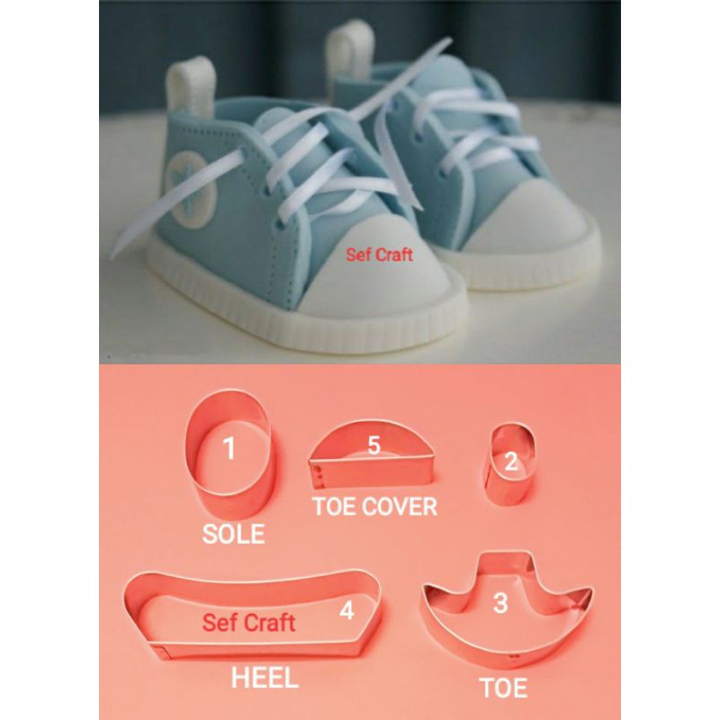 

Baby booties stainless cutter 5 / set