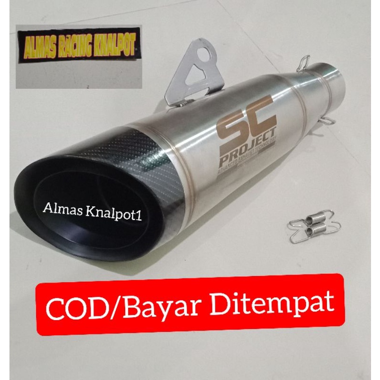 Silencer Knalpot SC S1 Slincer Inlet 50mm Selencer SC Project Silencer SC Project