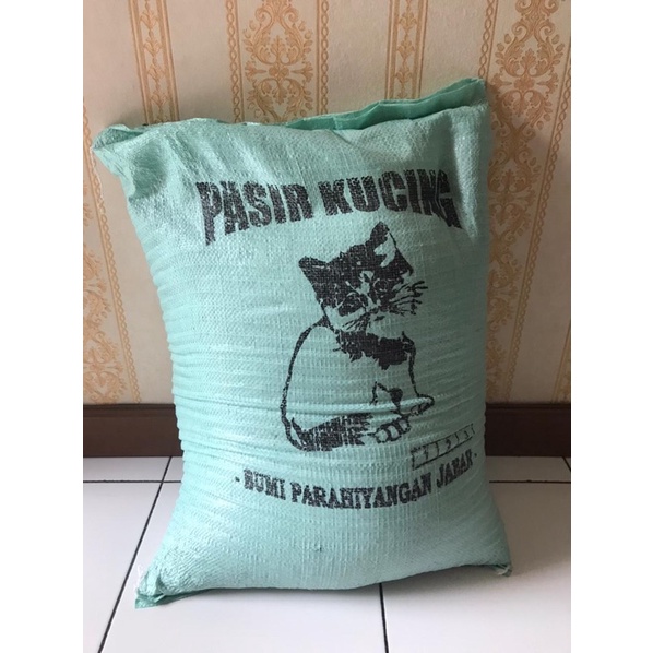 Pasir Kucing Ziolit Zeolit 25 kg (Tidak Wangi)