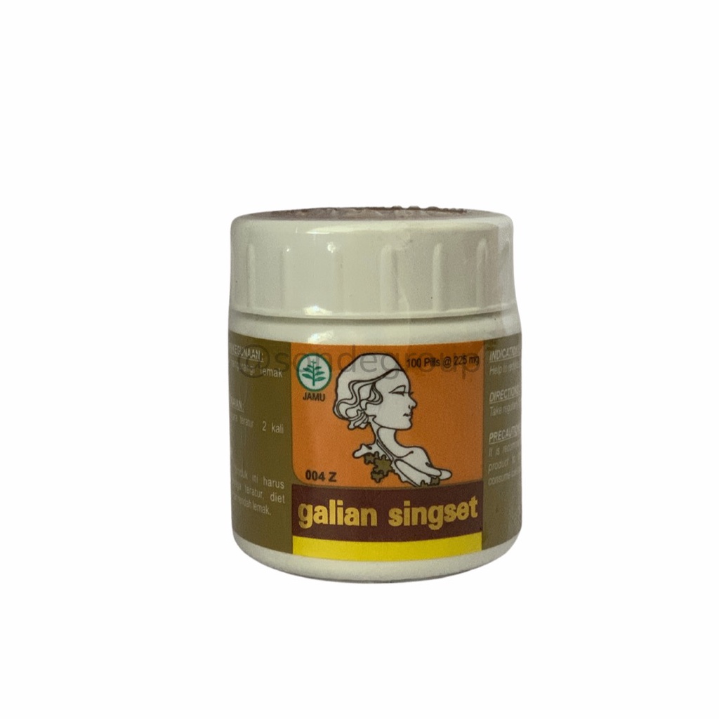 Galian SIngset - 100 Pil - Borobudur - Mengurangi Lemak