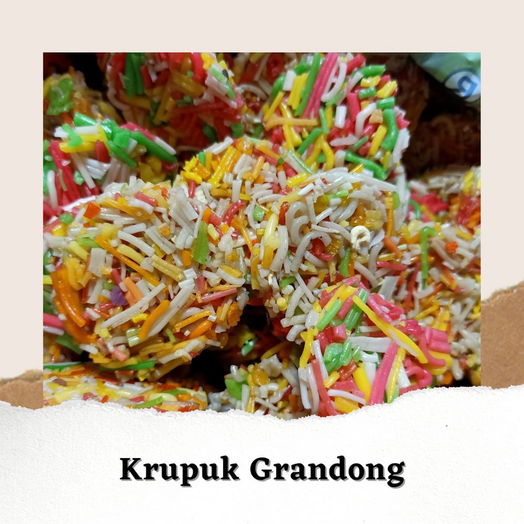 Jual Kerupuk Grandong Mentah Shopee Indonesia