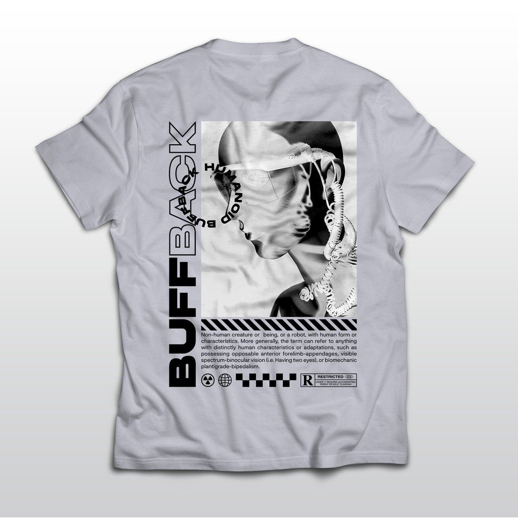 Buffback T-Shirt Hash - Kaos Pria