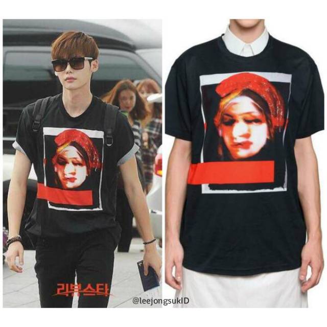 Kaos tshirt distro lee jong suk style korean collection
