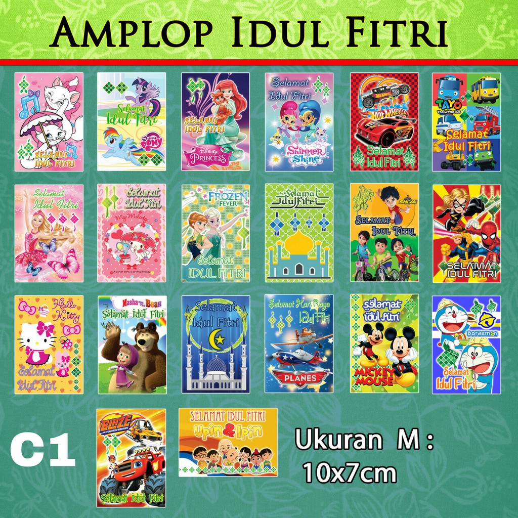 

(SEDANG) Amplop Lebaran Idul Fitri 1 Pack Isi 10 Pcs