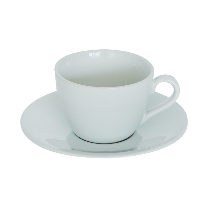 INFORMA CANGKIR & TATAKAN - BISTRO COFFEE CUP AND SAUCER SET 8oz bn17