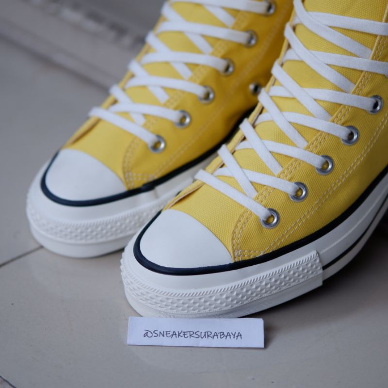 Converse Chuck Taylor All Star Hi Yellow MADE IN JAPAN