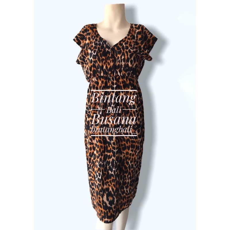 Daster Manohara Macan / Daster Manohara / Daster Bali / Daster Manohara Leopard