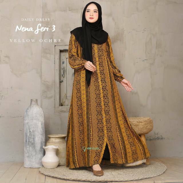 NENA DRESS BY GREENISM