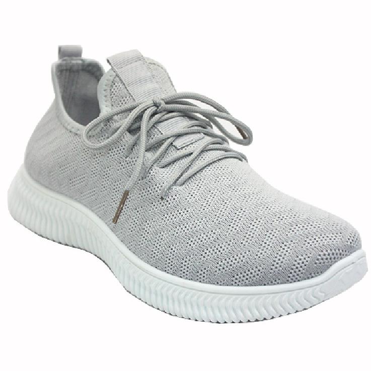 HOLLXMALL SHOPEE12.12 | KLENSIA SPORT SHOES SEPATU SNEAKERS WANITA 689-013 - SALEM, ABU, PUTIH &