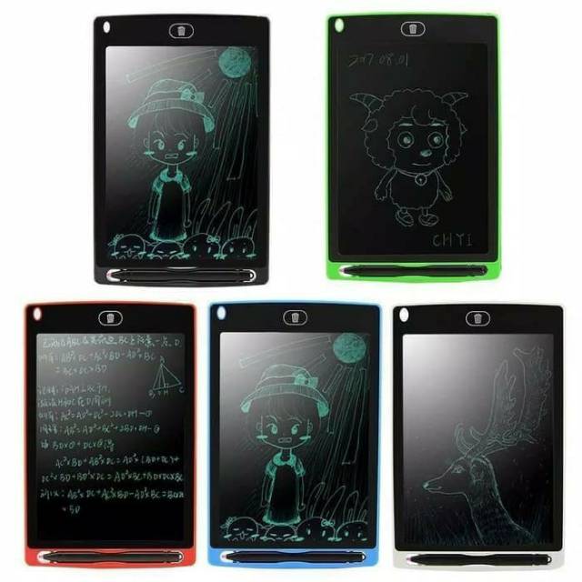 TERLARIS.!!! TERMURAH.!!! LCD WRITING TABLET PAPAN TULIS Anak DIGITAL Best Quality