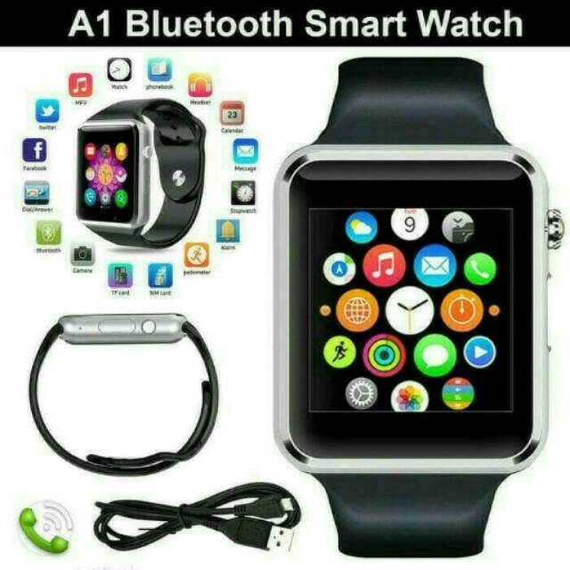 Jual Smartwatch Smart Watch A1 Cognos | Shopee Indonesia