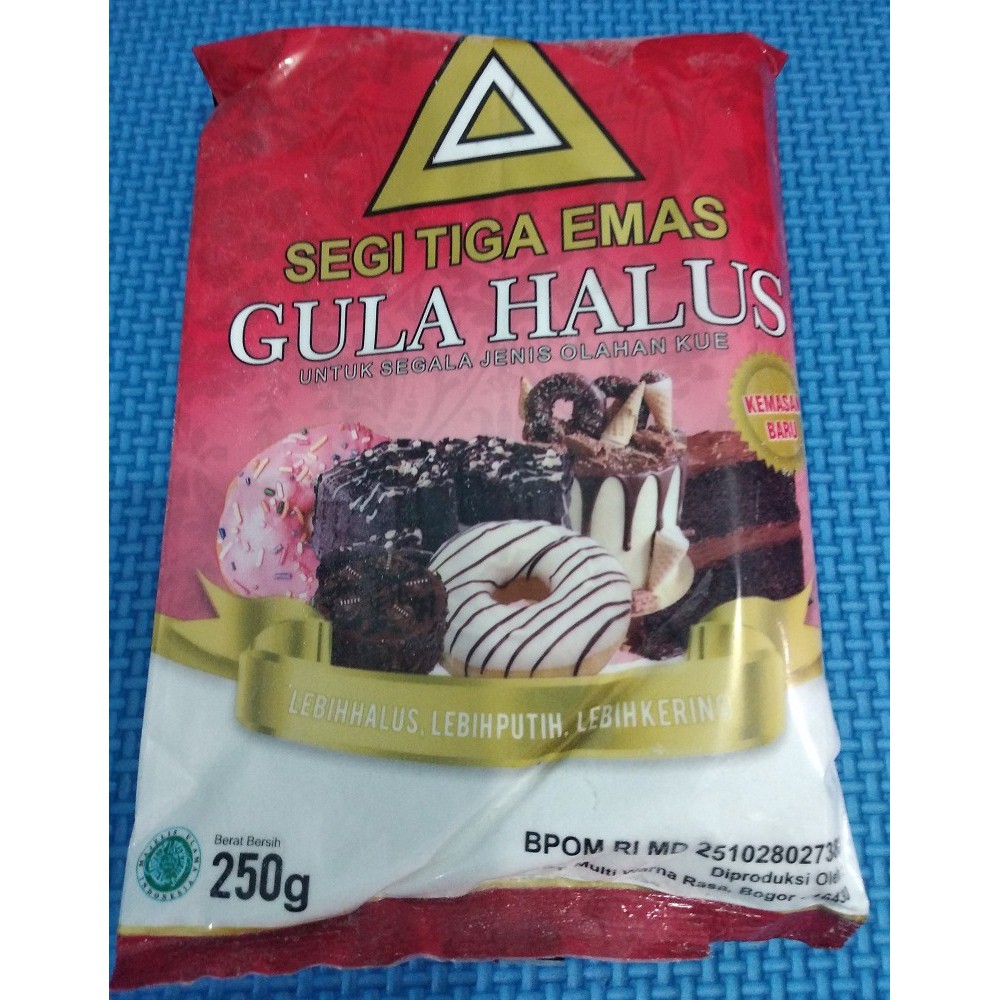 

Gula Halus segitiga emas 250gr