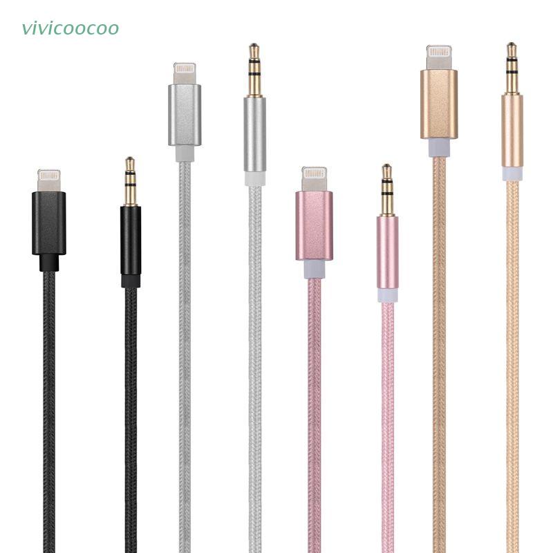 VIVI   3.5MM Aux Cable Car AUX Cable to 3.5mm Aux Adapter Cord for iPhone X/XS/XS