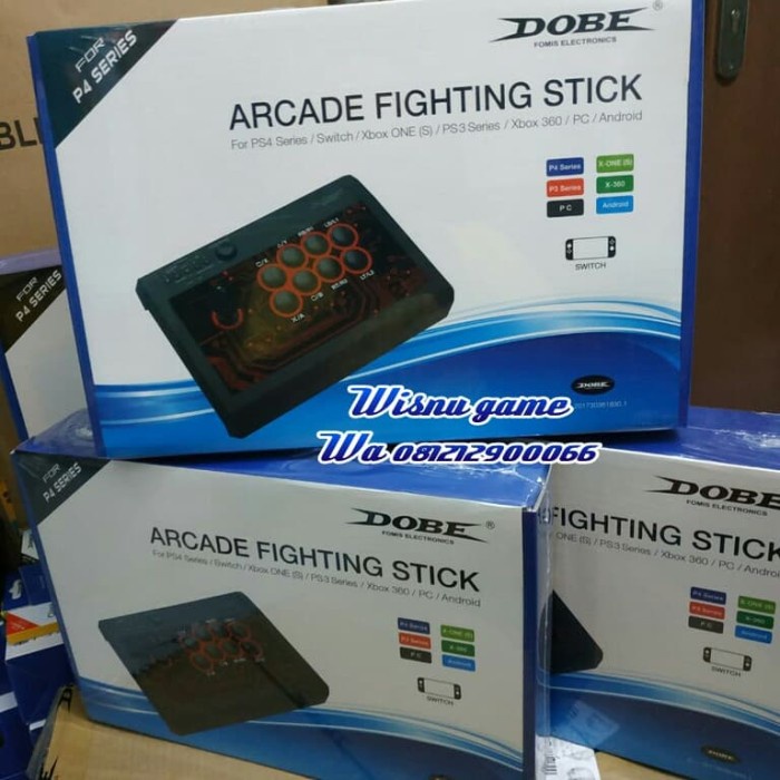 DOBE ARCADE FIGHTING STICK for ps4/ps3/xbox one/xbox 360 ORIGINAL Original original