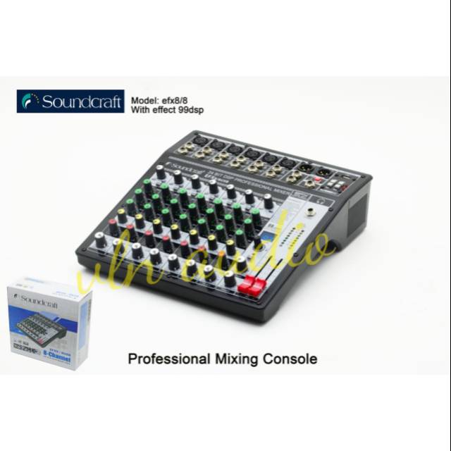 Mixer SOUNDCRAFT EFX8/8 USB   EFX8/8 USB