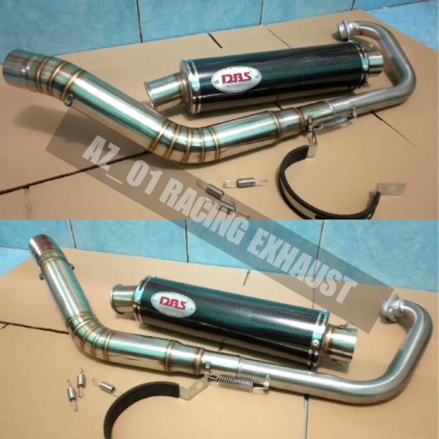 Knalpot dbs carbon knalpot racing satria fu vixion cb150r tiger byson megapro al tipe motor
