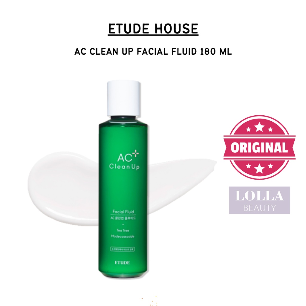ETUDE HOUSE - AC Clean Up Facial Fluid 180 ml