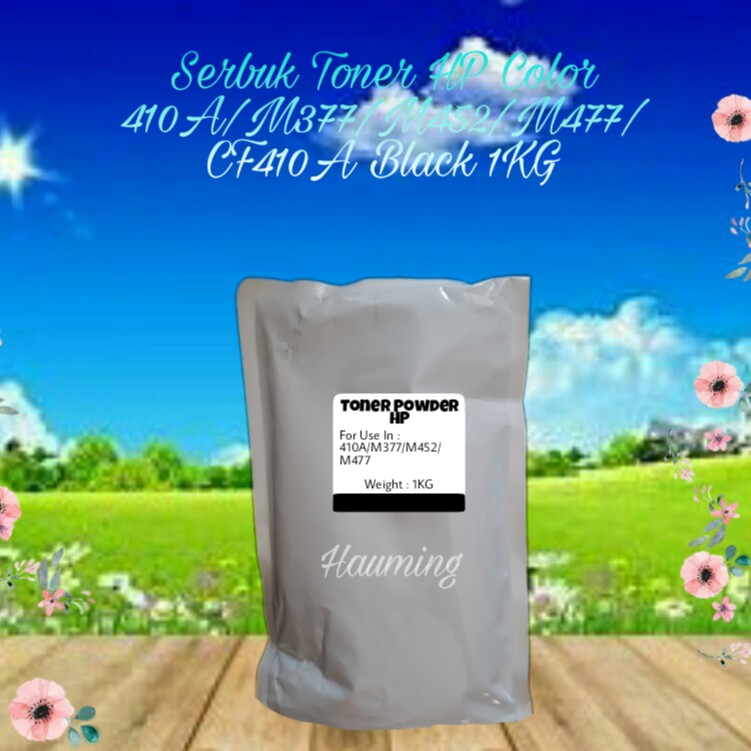Serbuk Toner HP 410A Pro M377 M452 M477 M377dw M452dw M452nw M477fdw M477fnw CF410A Black 1kg