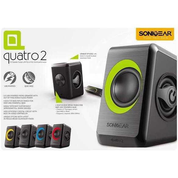 Promo Sonicgear Quatro 2 - Speaker Mini Sonicgear