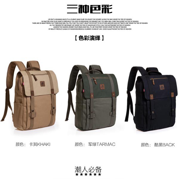 Tas Ransel Pria Wanita, Tas Sekolah, Tas Kuliah, Tas Kerja TTS 1882