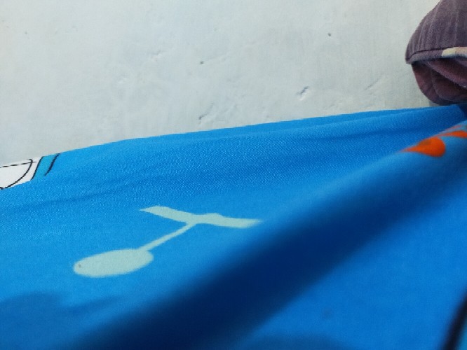 Kain Batik Solo Motif Burung Merak Nangkring Warna Ungu