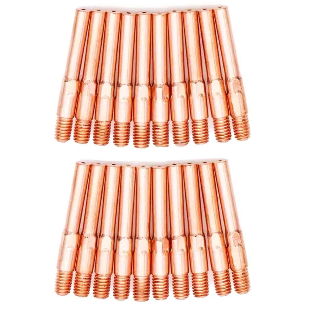 Populer 10pcs Welding Torch Ujung Konduktif Welding Majelis Welder Perlengkapan Solder 200A/350A/500A