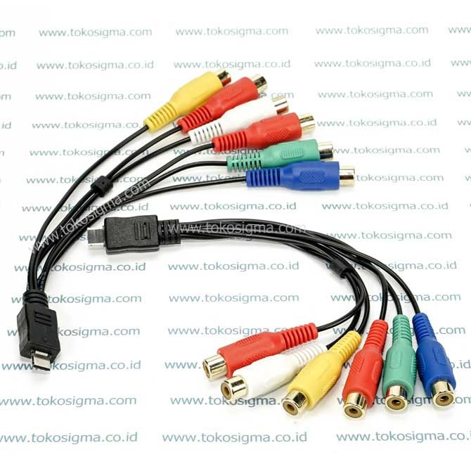 KABEL INPUT AV YPbPr CVBS EZCAP 284