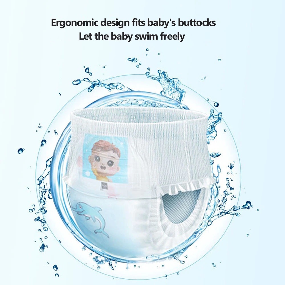 Popok Celana Renang Anak Bayi Tahan Air ( Baby Swim Diaper Pants Disposable Waterproof / Popok Berenang  Sekali Pakai )