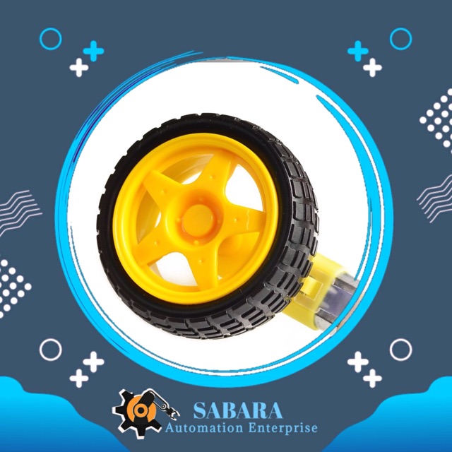 DC Motor with gearbox