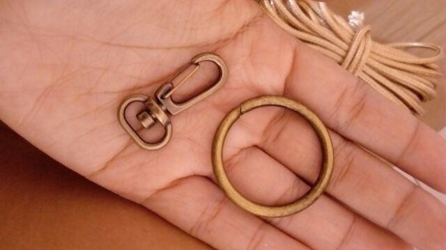 Rng115 Ring Ag / Kuning Bakar Diameter 3,9cm Tebal 3mm Per Satuan