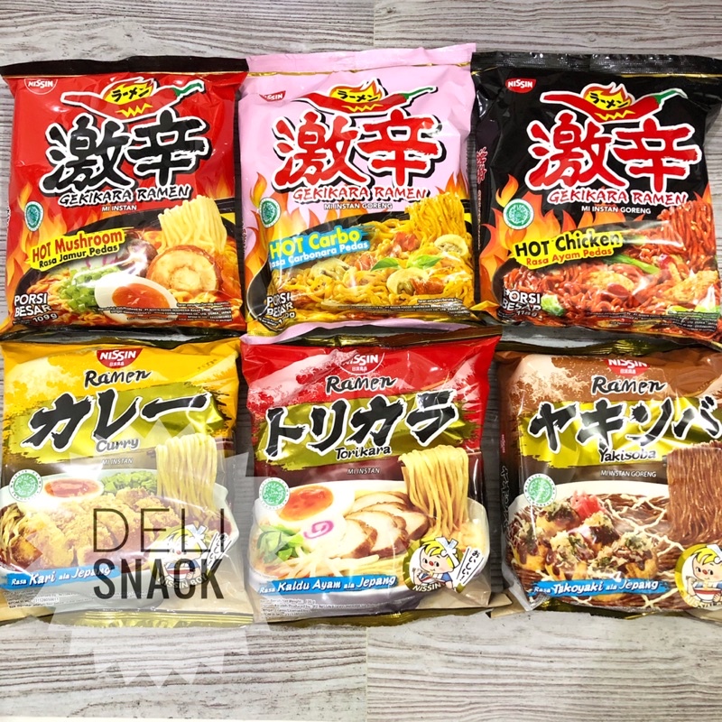 Jual Gekikara Ramen By Nissin Porsi Besar Mie Instan 120gram