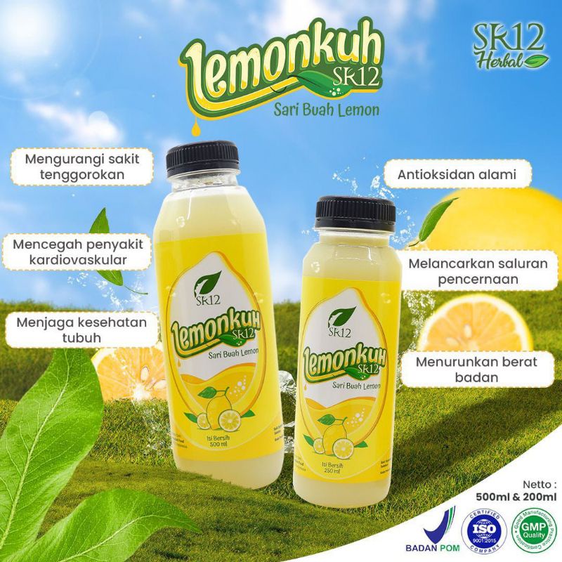 

Sari Lemon/Peluntur Lemak/Lemonkuh SR12