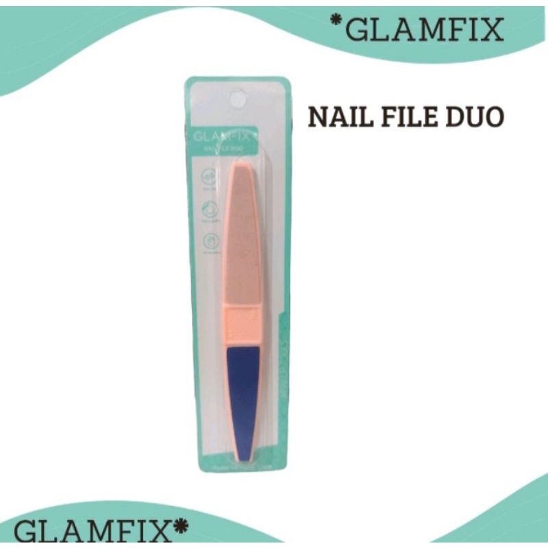 GLAMFIX nail file duo(YOU MAKEUPS OFFICIAL JAKARTA)