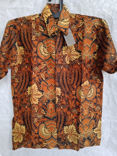 kemeja batik pria modern