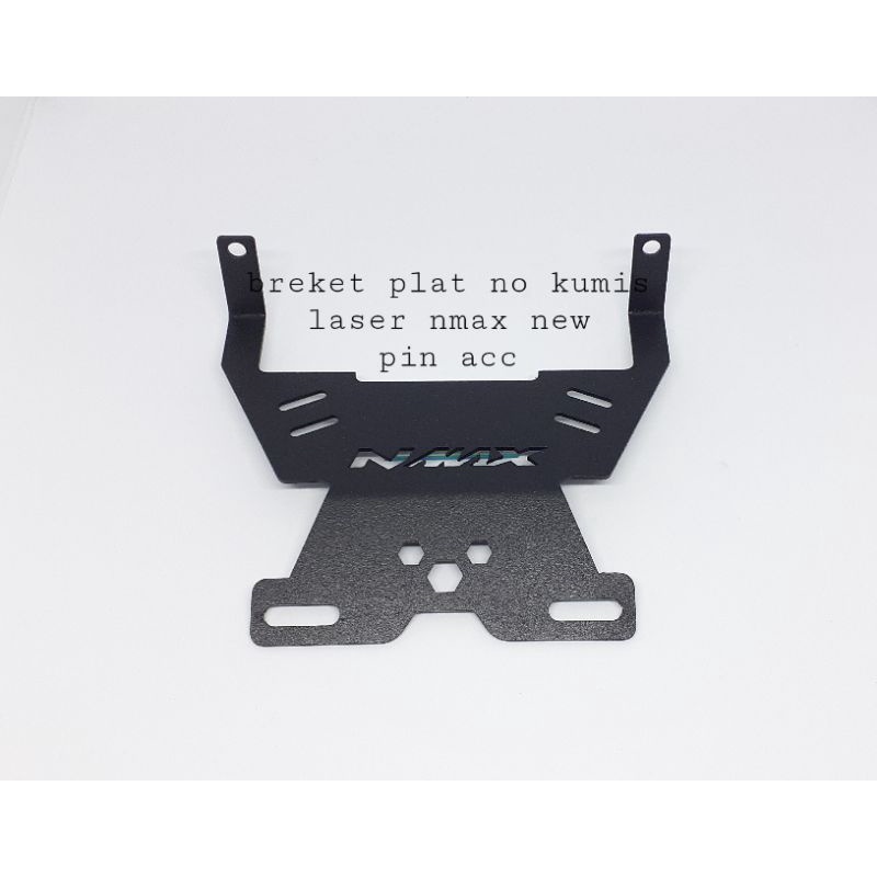 Breket Plat Nomor Model logo nmax/Bracket Plat nomor Kumis Buat nmax Old/Nmax New 2020 pnp