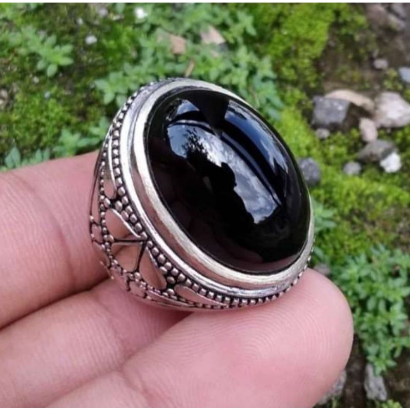 Yaman wulung ring alpaka super size 8