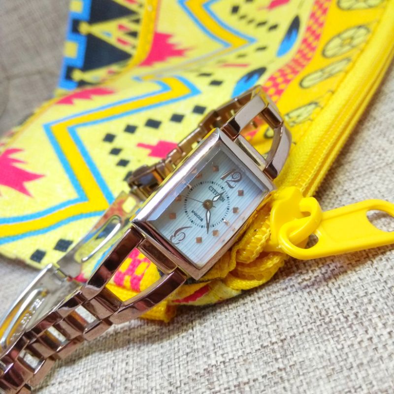 Jam tangan wanita original Citizen wicca eco drive B035 Japan movt