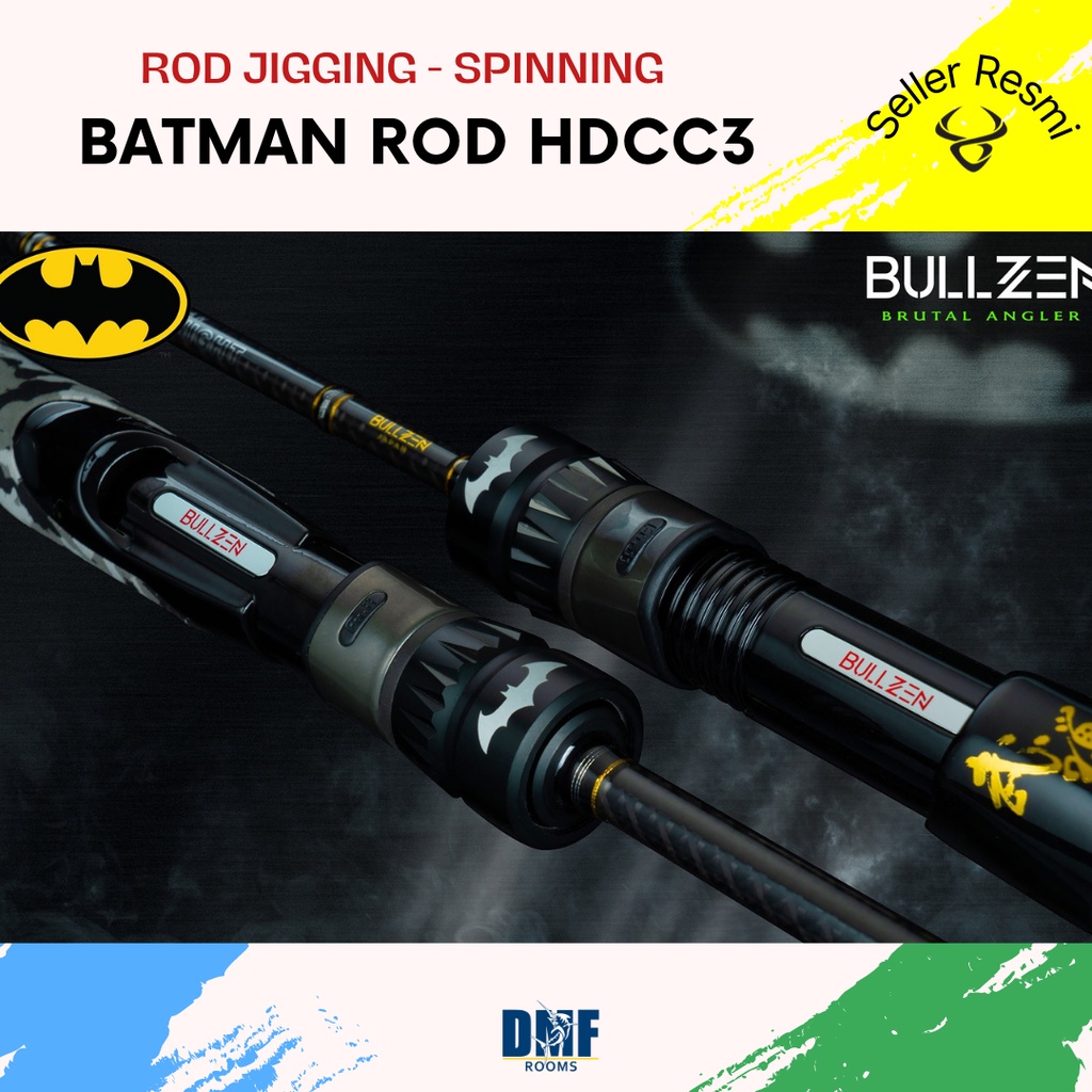 BULLZEN BRUTAL MONSTER BATMAN THE CAPE CRUSADER HDCC 3| SPINNING | JORAN JIGGING