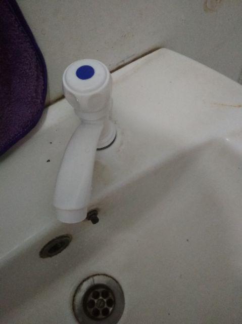 Keran Wastafel Plastik Pvc Wk02 Kran Wastapel Cuci Tangan
