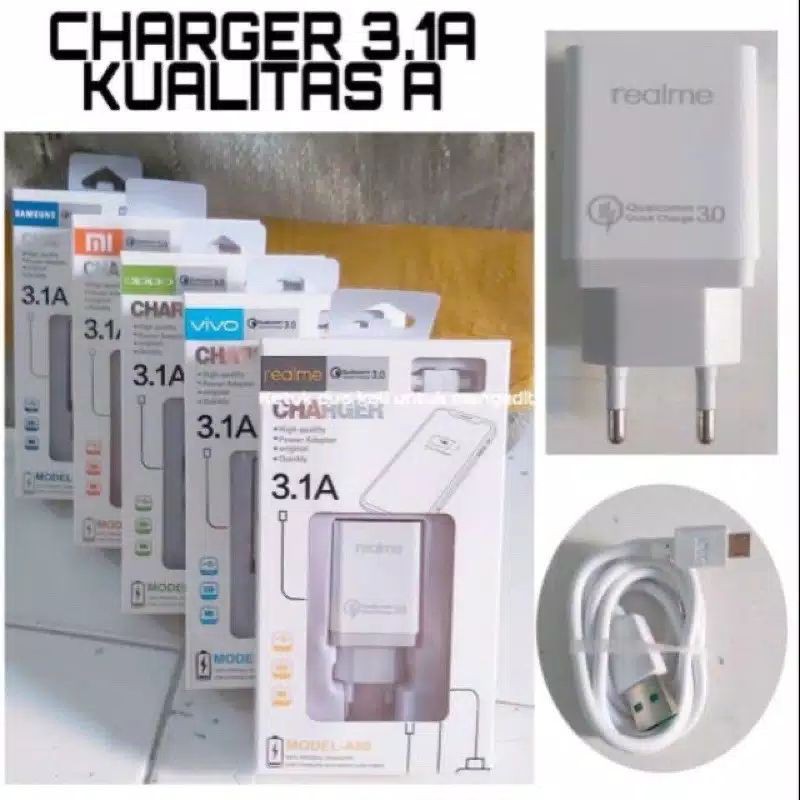 Charger Branded Qualcomme Model A-80 Hight Quality
