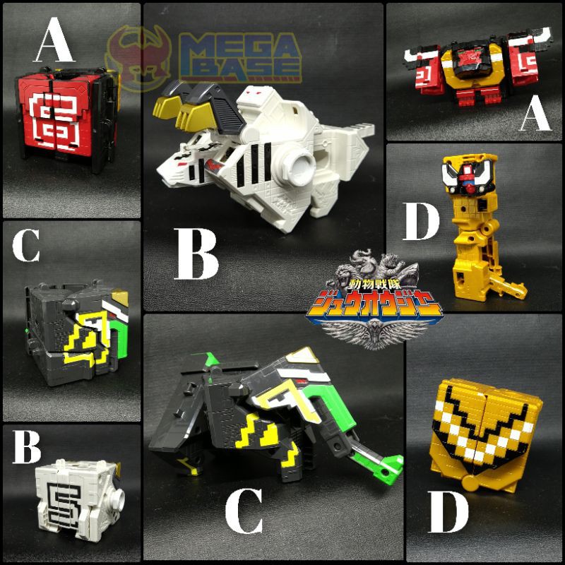 Part DX Megazord Zyuohger whild Harga Satuan