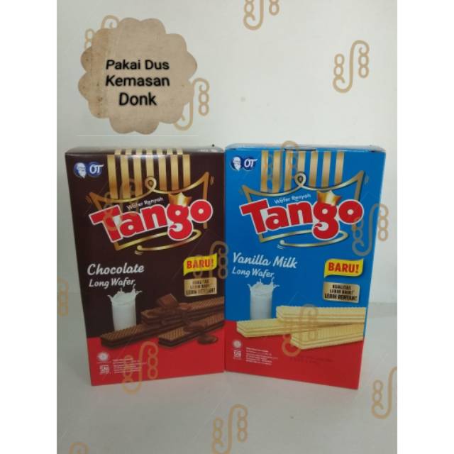 Wafer Tango 500 7gr Isi 20 Pcs Indonesia