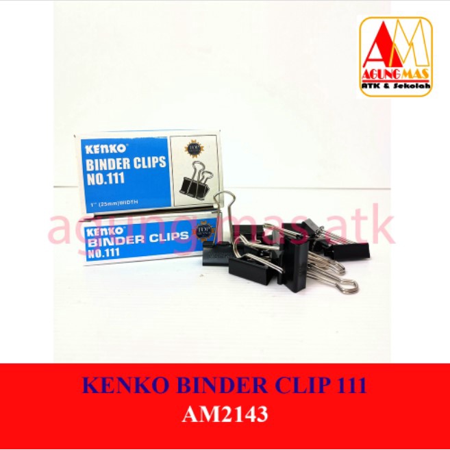 

KENKO BINDER CLIP 111